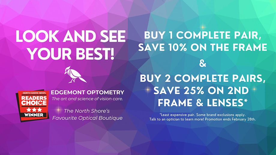 Buy 1 complete pair, save 10% on the frame & buy 2 complete pairs, save 25% on 2nd frame and lenses